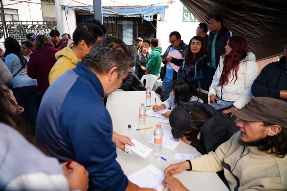 La jornada contó con la participación de cerca de mil vecinos del Pueblo de San Bartolo Ameyalco.