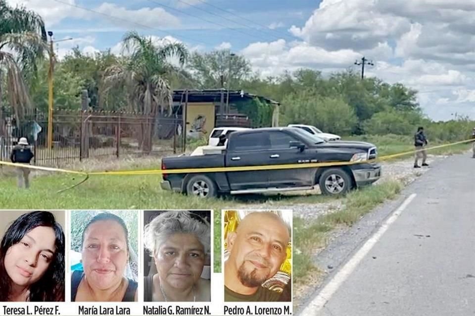 Las tres mujeres y el enfermero fueron llevados a un rancho de la Comunidad Garza González.