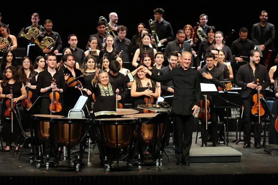 Gabriela Jiménez a prouvé une fois de plus qu'elle était l'une des percussionnistes les plus talentueuses au niveau national et international.