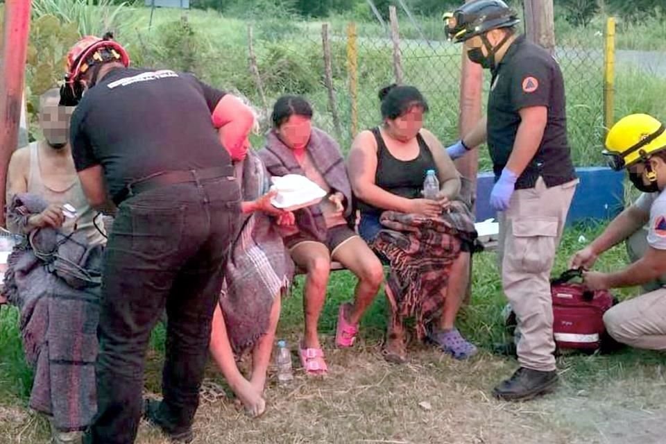 Dopo essere state tenute prigioniere per circa cinque giorni, l'infermiera e le tre donne di Reynosa sono state curate dalla Protezione civile di General Terán, dopo essere state trovate abbandonate sul ciglio dell'autostrada per la Cina.