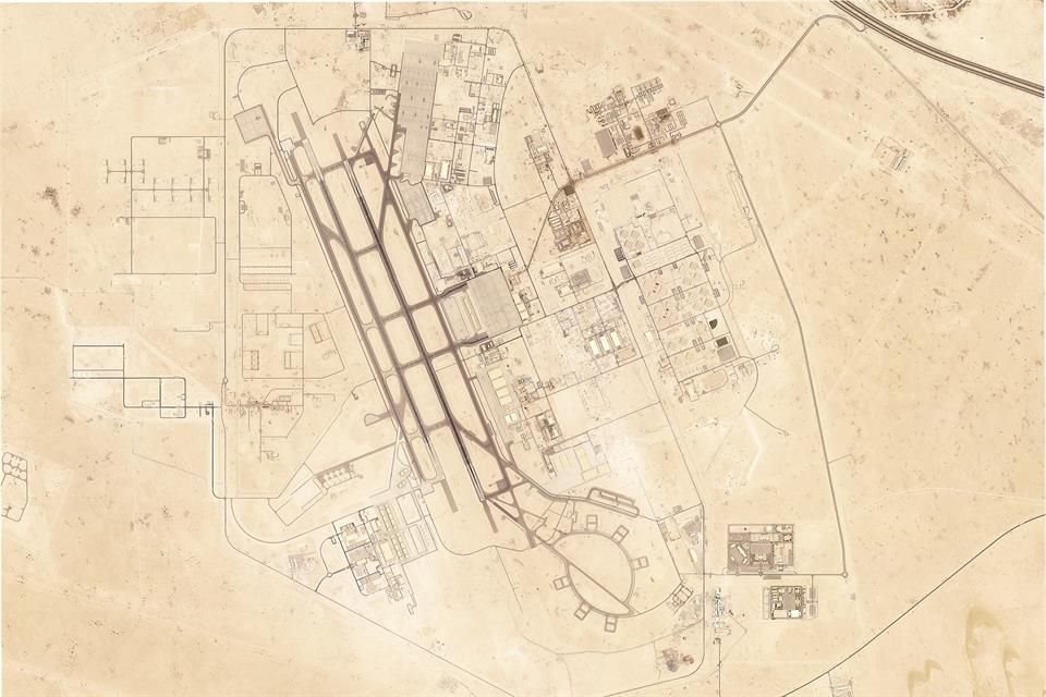 La base Al Udeid Air afuera de Doha, Qatar, el 15 de junio del 2025.
