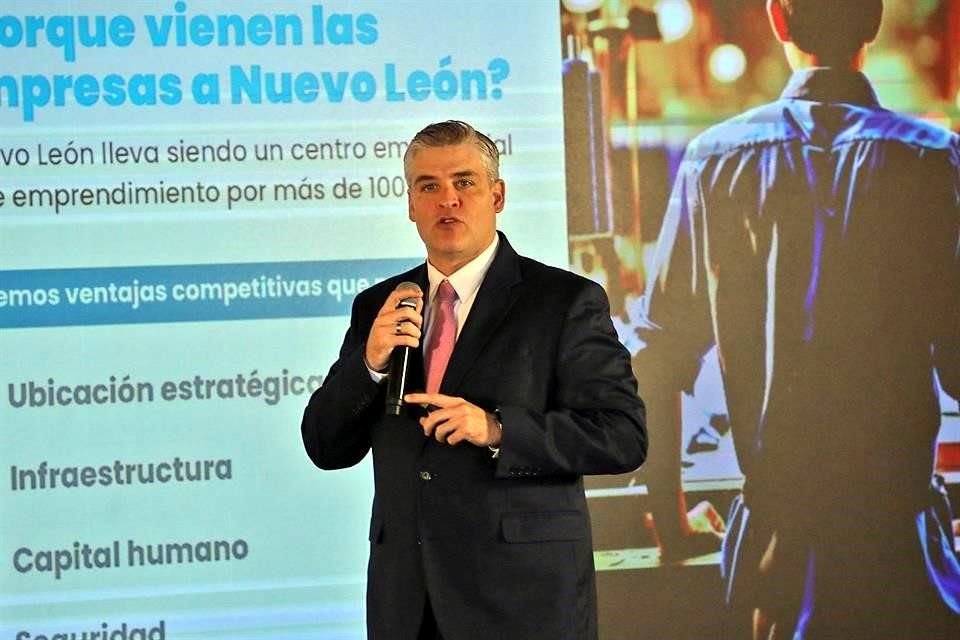 Iván Rivas, dejó el cargo de Secretario de Economía de NL en octubre del 2024, para irse a trabajar a la empresa Xignux.