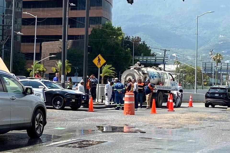  La fuga se extendió desde El Palacio de Hierro hasta la rotonda de los Tubos.