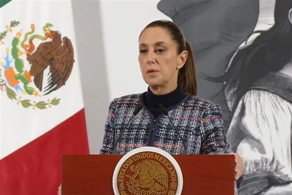 Claudia Sheinbaum, Presidenta de México.