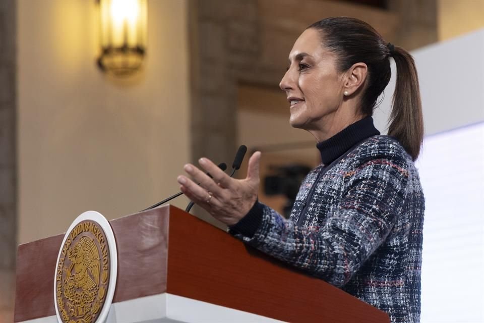 Presidenta Sheinbaum dijo que no hay pruebas contundentes de lavado de instituciones financieras, como señaló Departamento del Tesoro de EU.