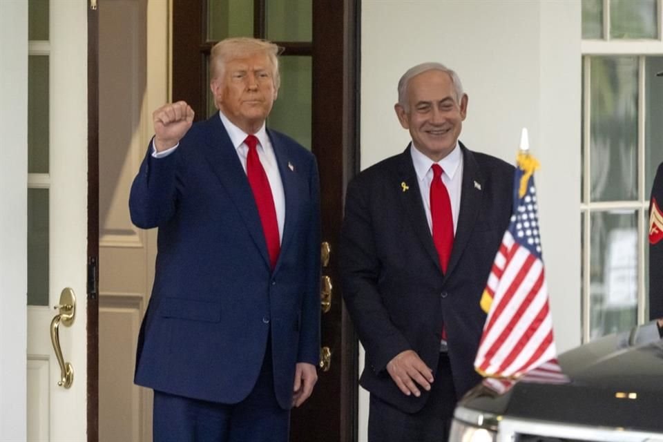 Donald Trump declaró que EU 'no tolerará' que siga juicio al Primer Ministro Benjamin Netanyahu por cargos de corrupción en Israel.