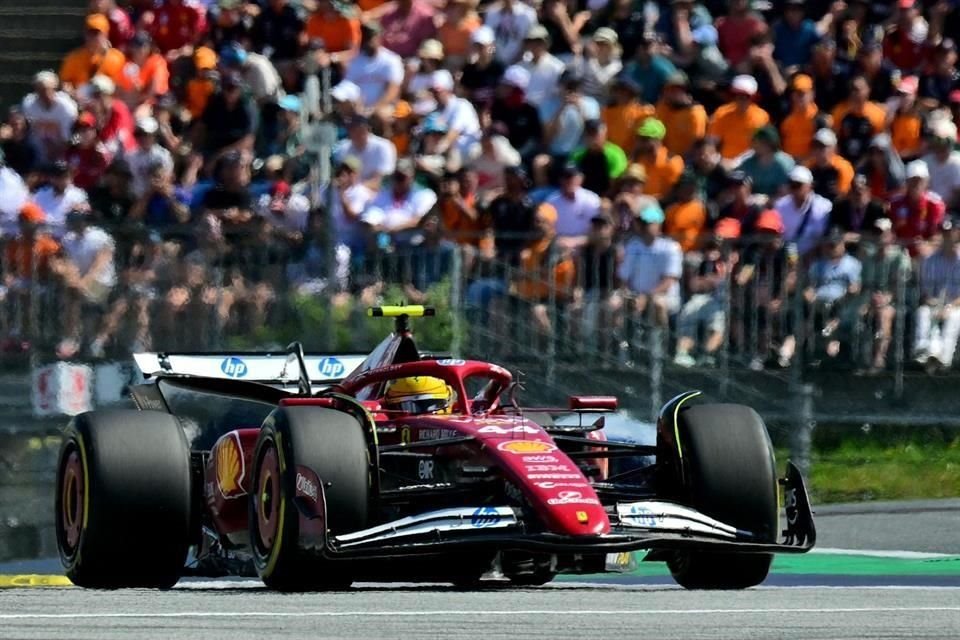 Lewis Hamilton igualó lo que hasta el momento ha sido su mejor resultado como piloto de Ferrari. También fue cuarto en Emilia Romaña.
