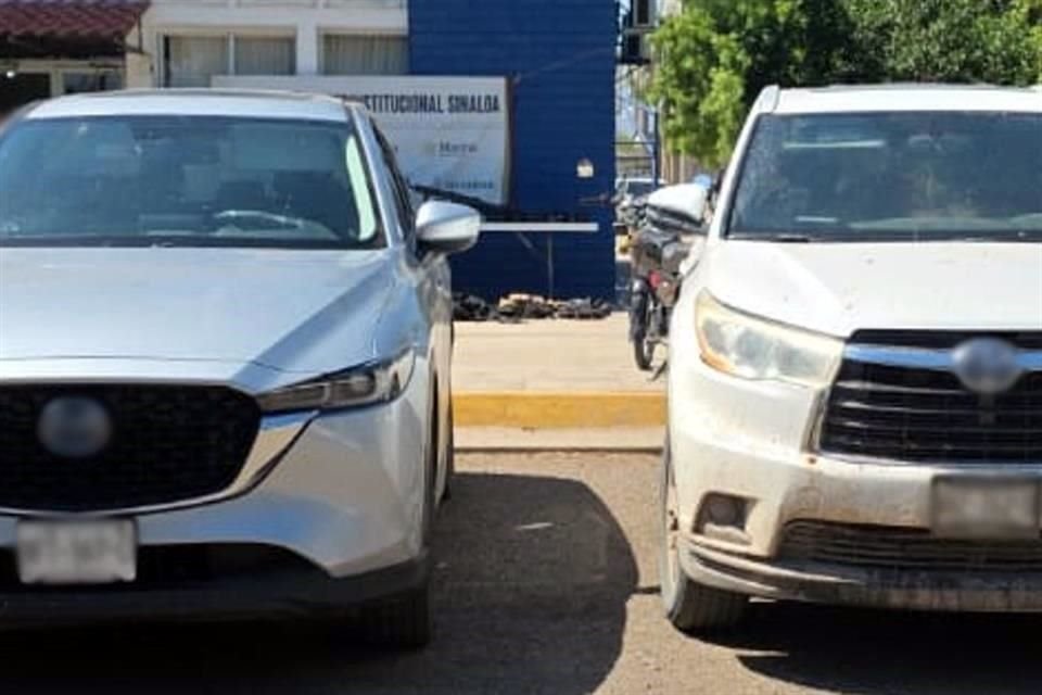 Entre los operativos también fueron asegurados vehículos.