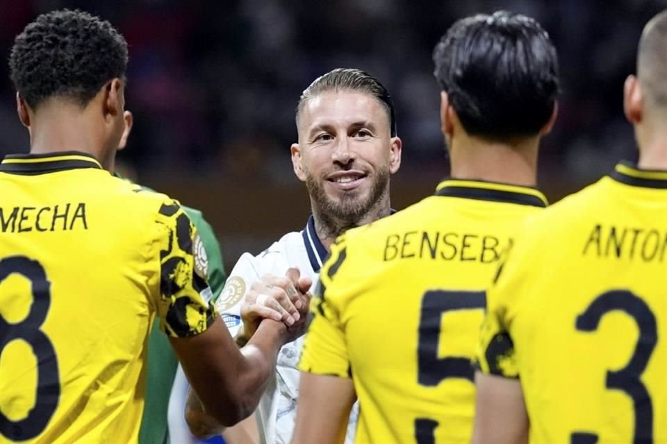 El capitán del Monterrey, Sergio Ramos, enfrentó a un viejo rival europeo.