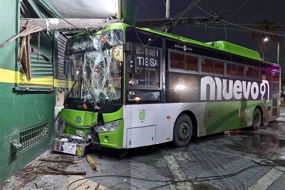 En el 2024, Nuevo León superó por mucho a otros estados en el número de accidentes donde participaron unidades de transporte público.