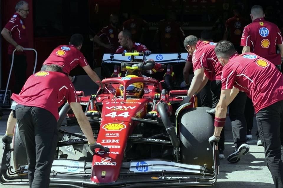 El británico ha tenido una difícil temporada en Ferrari.