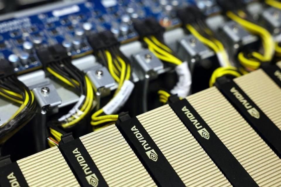 El valor bursátil de Nvidia se ha multiplicado casi por ocho en los últimos cuatro años.