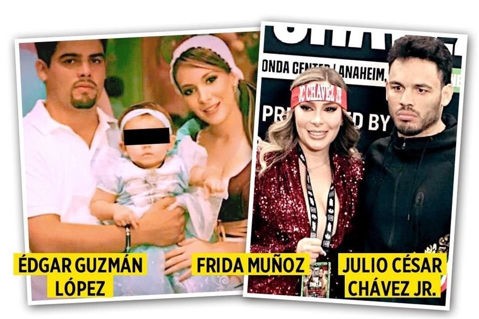El boxeador está casado desde el 2018 con Frida Muñoz, quien fue pareja y tuvo una hija con Édgar Guzmán López, el hijo de 'El Chapo' asesinado en el 2008 en Culiacán.