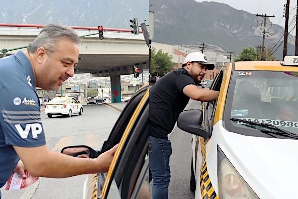 Víctor Pérez, Diputado federal y Miguel Lechuga, legislador local, realizaron un volanteo para exigir dejar sin efectos ese acuerdo.