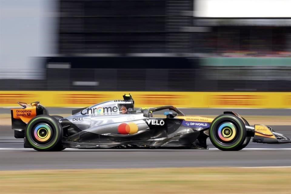 Lando Norris ganó ante su afición.