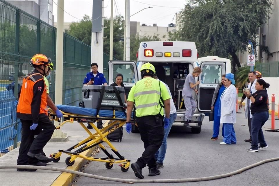 El operativo se desplegó hasta las canchas del área médica de la UANL.