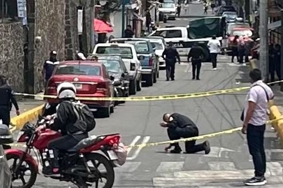 Cinco personas, una de ellas menor de edad, fueron atacados a balazos en  San Lorenzo Ateomoaya, en la Alcaldía Xochimilco.