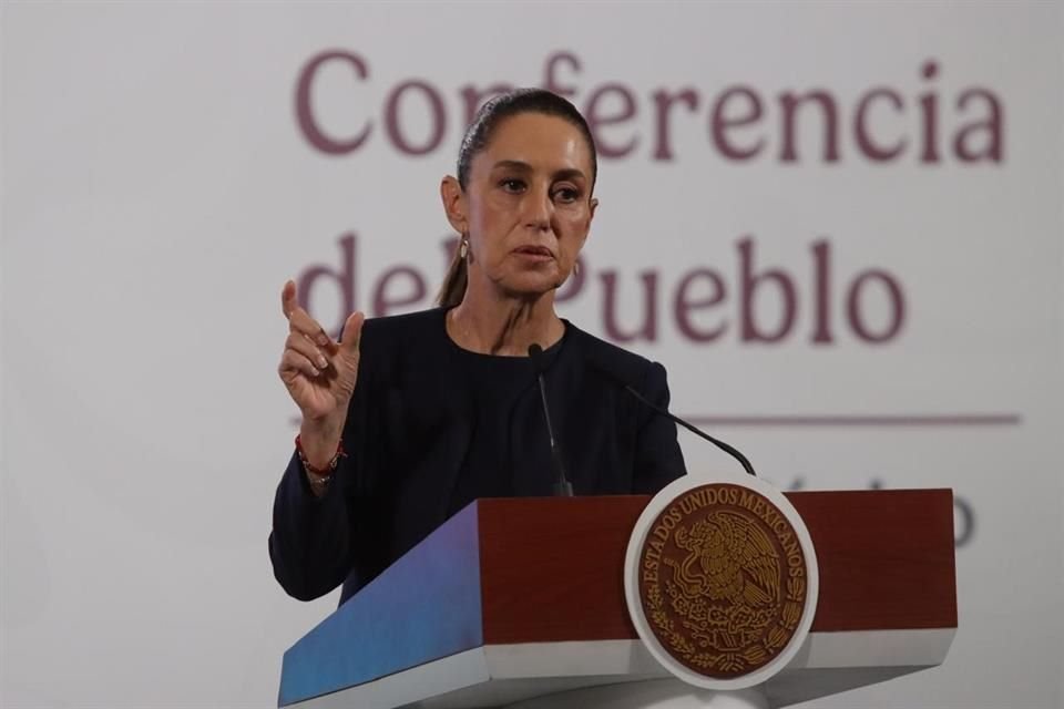 Sheinbaum apuntó que con la modificación de la Constitución, la extorsión se perseguirá de oficio, tras presentación de estrategia nacional.