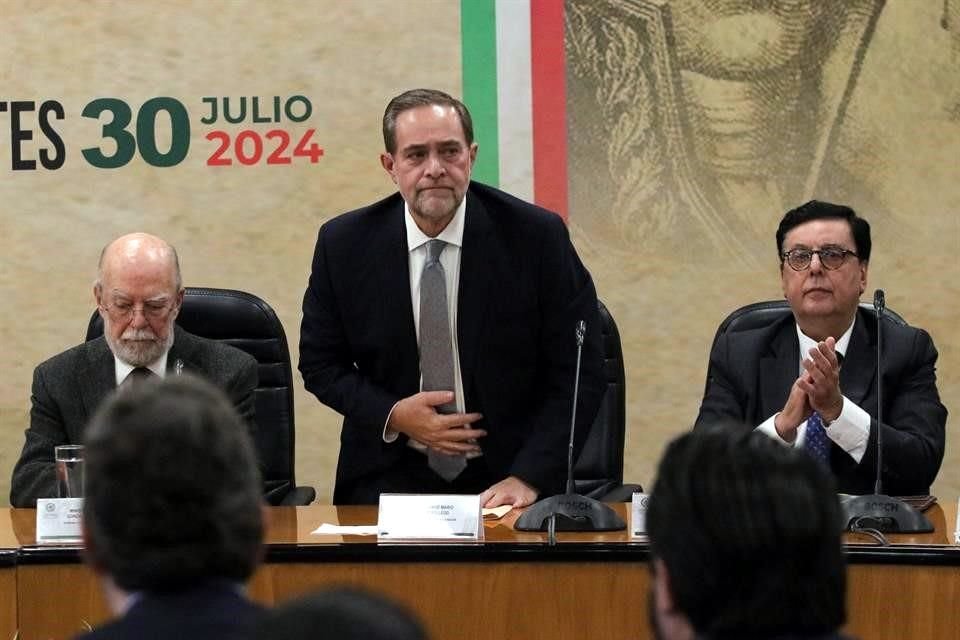 El Ministro Jorge Pardo, en imagen de archivo, propondrá a la Suprema Corte tomar de Afores pensión alimenticia.