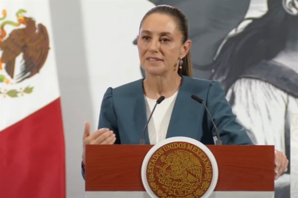 Sheinbaum dijo que esta semana irá un equipo de México a EU para trabajar en temas de acuerdo global pactados con Trump en G7.