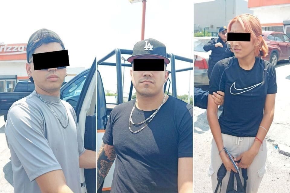 Una fuente de la corporación informó que los acusados son Luis, de 26 años; Leonel, de 20; y Alexa, de 18.