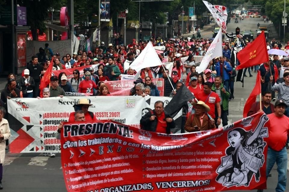 El dirigente de la Sección 9 afirmó que la movilización de este 10 de julio será pacífica.