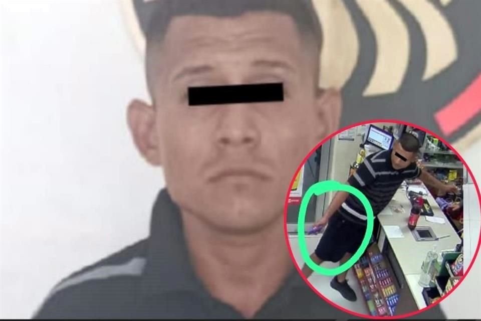 La autoridad municipal informó que el presunto delincuente fue identificado como Alejandro, de 30 años.