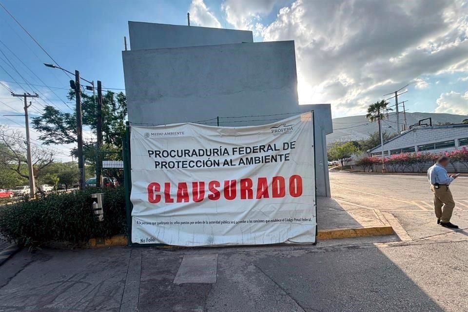 La Profepa clausuró nuevamente la planta. 