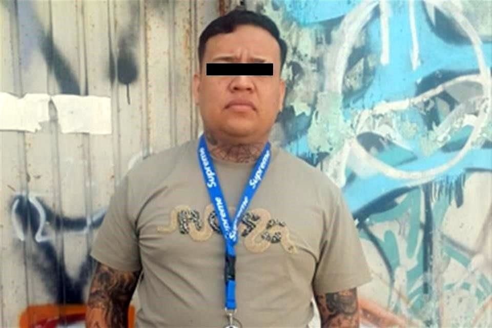 El detenido fue identificado como Alejandro, de 30 años.