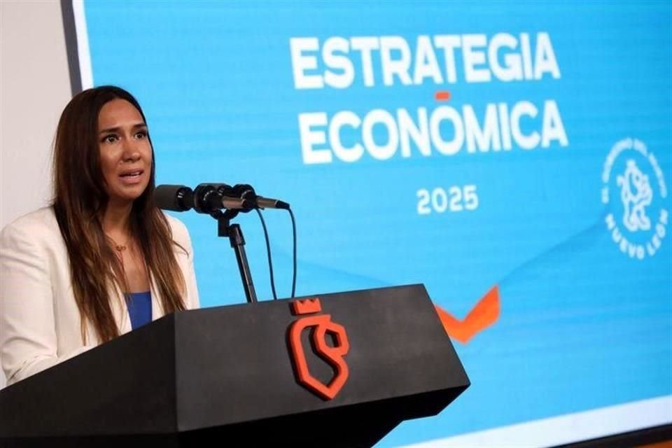 Betsabé Rocha, titular de la Secretaría de Economía.