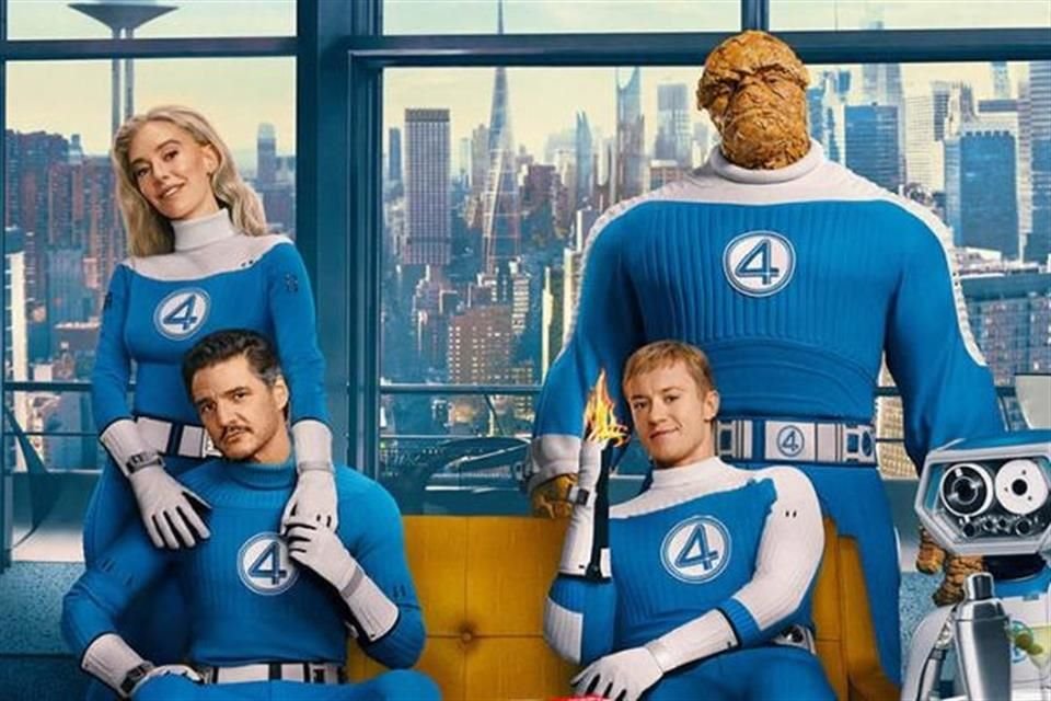 'Los 4 Fantásticos: Primeros Pasos' se estrena en México el 24 de julio