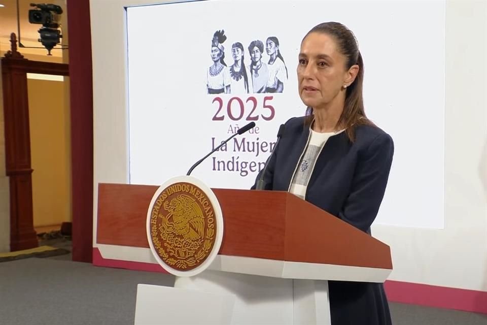 Claudia Sheinbaum, Presidenta de México.
