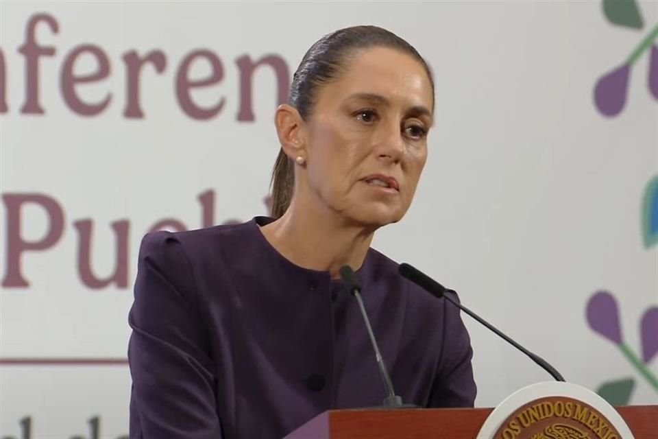 Claudia Sheinbaum, Presidenta de México.