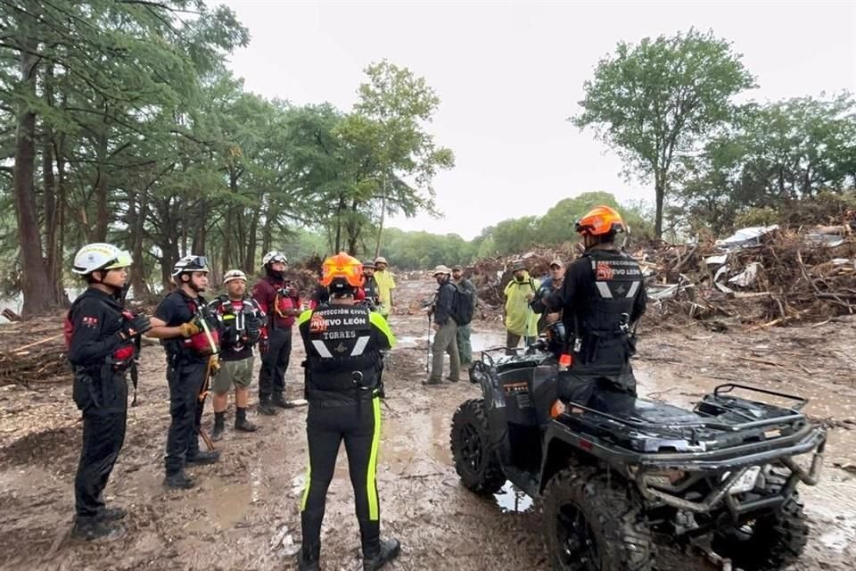 Desde el pasado 8 de julio, elementos de Protección Civil apoyaron las labores de búsqueda de personas desaparecidas tras las inundaciones que azotaron la región de Hill Country, en San Antonio.