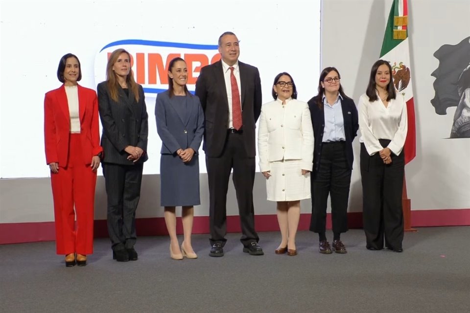 La empresa Bimbo anunció una inversión de 2 mil millones de dólares entre 2025 y 2028 en México, la cual generará 2 mil empleos directos.