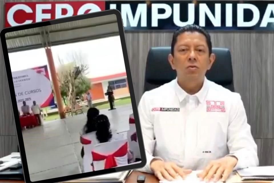 Una alumna interrumpió la ceremonia de graduación en una preparatoria de Chiapas para denunciar públicamente a profesores por acoso.