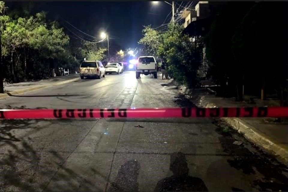 El ataque fue cometido anoche en una casa ubicada en la calle San Juan de Ulúa, en la Colonia San Gilberto.