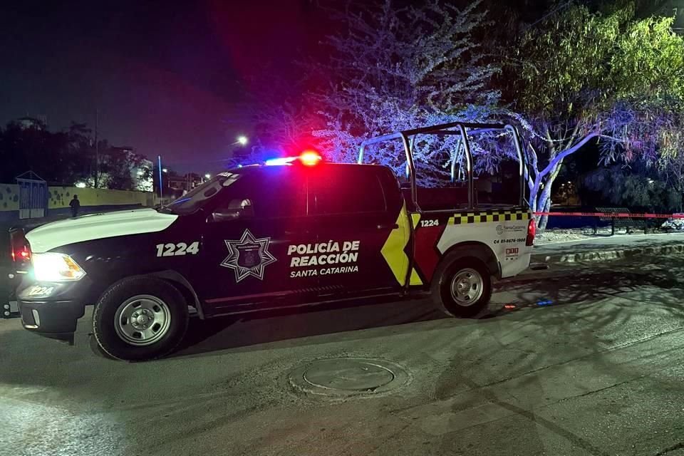 Autoridades resguardaron la zona del ataque, donde una niña de 1 año fue alcanzada.