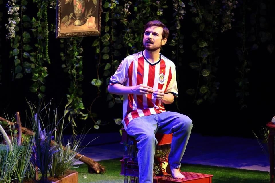 Jesús Zavala presentó el monólogo anoche en el Auditorio San Pedro.
