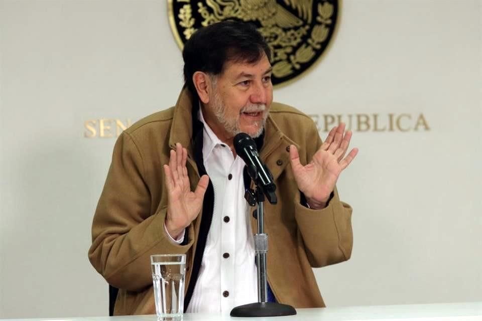 Ni que uno fuera de hule, comentó ayer el presidente del Senado, Gerardo Fernández Noroña, sobre la crisis que afronta Adán Augusto López.