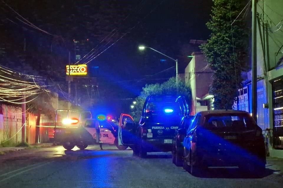 Los hechos se registraron en el cruce de las calles Río Pánuco y Sierra de la Loma Larga.