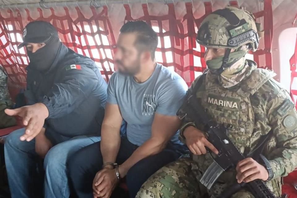 Ulises Pinto, uno de los líderes de 'La Barredora', en Tabasco, fue detenido por autoridades federales en Jalisco, informó Harfuch.