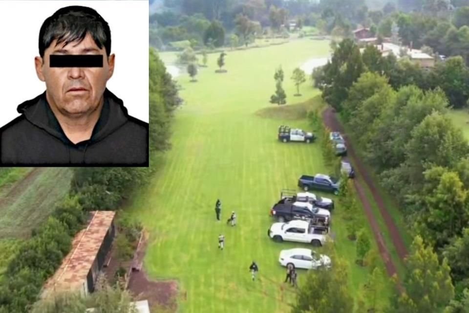 Las autoridads incautaron el rancho de Eli 'N', jefe de red criminal de Valle de Bravo