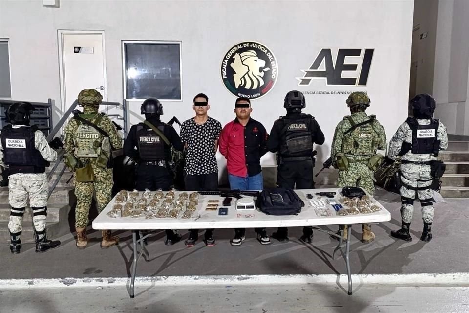 Los detenidos fueron identificados como Cristian, y Damián, ambos de 22 años.