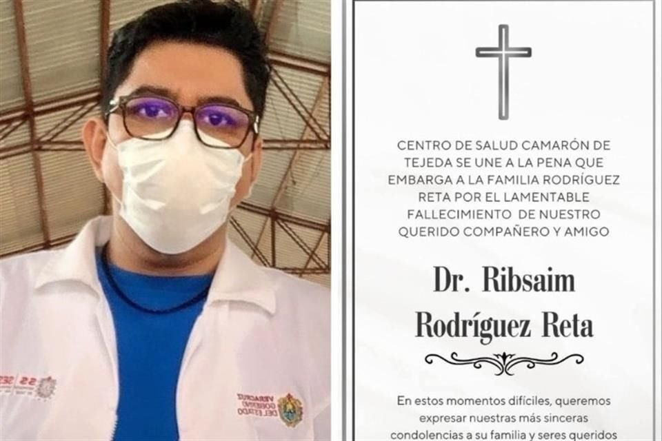 Ribsaim Rodríguez, médico cirujano, fue asesinado en Boca del Río, Veracruz, este fin de semana.