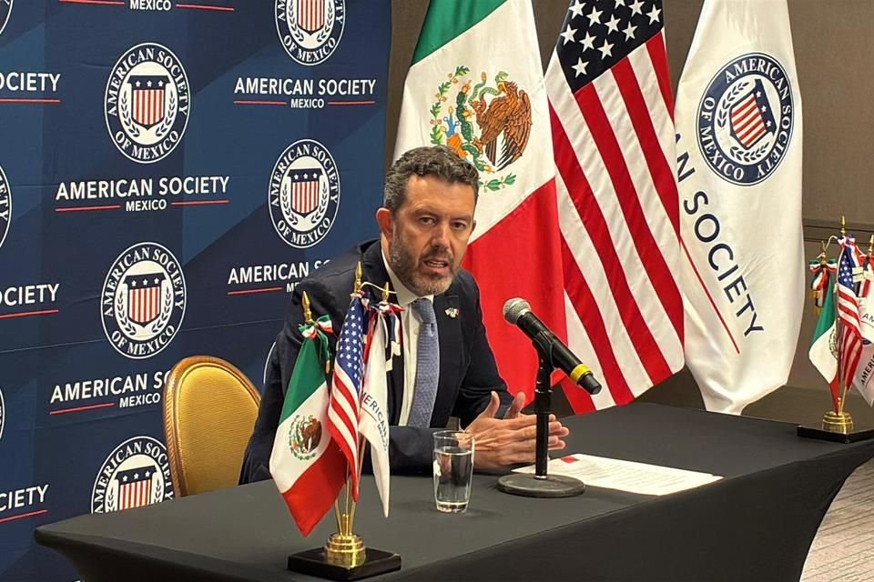 Larry Rubin, presidente del organismo empresarial, anticipó que la aplicación de aranceles anunciados por parte del Presidente Donald Trump, solamente aplicarían sobre un máximo de 15 por ciento de las exportaciones mexicanas a Estados Unidos.