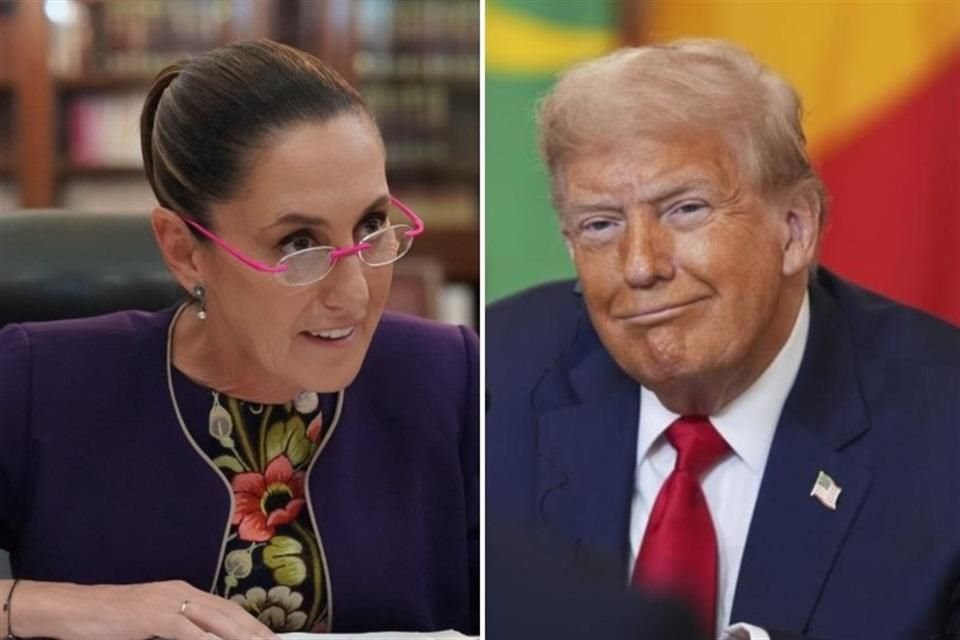 Sheinbaum y Trump sostuvieron una llamada telefónica previo a entrada en vigor de aranceles de 30% a México este viernes 1 de agosto.