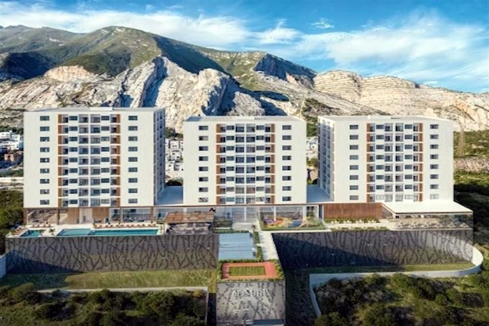 En Admiria se harán tres torres, en tres fases, que en total tendrán 225 departamentos, de los 81 a los 129 metros cuadrados.