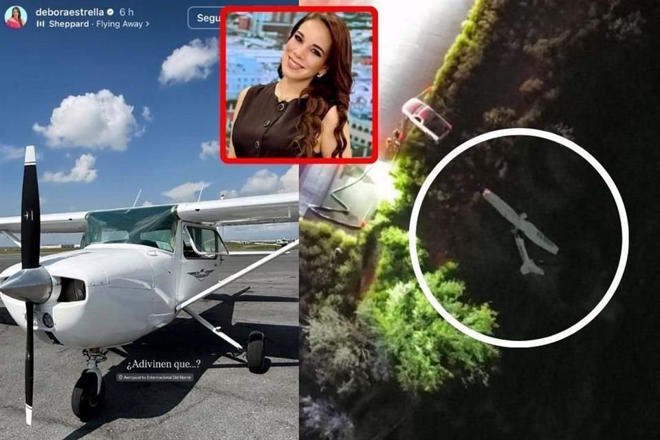 La conductora de noticias falleció la tarde del sábado luego de que la avioneta Cessna 172 de la escuela de aeronáutica en la que viajaba se estrellara a unos metros de la pista del Interpuerto del Parque Industrial Mitras, en García.