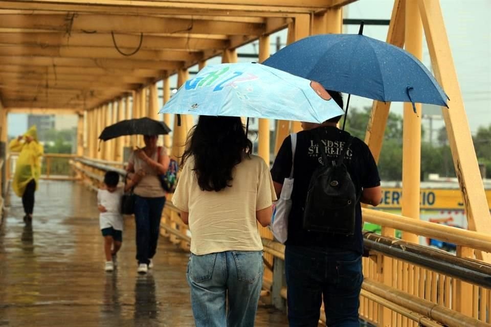 Las primeras precipitaciones de octubre en el Estado son esperadas a partir de hoy y hasta el viernes.